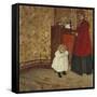 Mother and Child; Mere Et Enfant-Edouard Vuillard-Framed Stretched Canvas