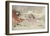 Mother and Child on a Couch-James Abbott McNeill Whistler-Framed Giclee Print