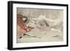 Mother and Child on a Couch-James Abbott McNeill Whistler-Framed Giclee Print