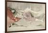 Mother and Child on a Couch-James Abbott McNeill Whistler-Framed Giclee Print