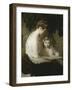 Mother and Child Reading, 1900-Lilla Cabot Perry-Framed Giclee Print