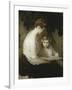 Mother and Child Reading, 1900-Lilla Cabot Perry-Framed Giclee Print