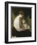 Mother and Child Reading-Lilla Cabot Perry-Framed Giclee Print