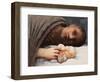 Mother and Child Resting, 1996-Evelyn Williams-Framed Giclee Print