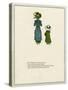 Mother and Child, Seen from the Back-Kate Greenaway-Stretched Canvas