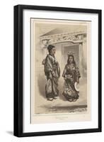 Mother and Child (Simoda), 1855-Eliphalet Brown-Framed Giclee Print