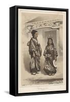 Mother and Child (Simoda), 1855-Eliphalet Brown-Framed Stretched Canvas