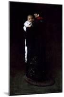 Mother And Child (The First Portrait)-William Merritt Chase-Mounted Giclee Print