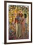 Mother and Child under the Vine, Mere et Enfant sous la Vigne-Maurice Denis-Framed Giclee Print