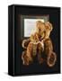 Mother and Child, Unique Golden Brown Plush Teddy Bears-null-Framed Stretched Canvas