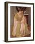 Mother and Child with a Rose Scarf, c.1908-Mary Stevenson Cassatt-Framed Giclee Print