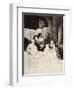 Mother and Child with Peasants in a Tavern-Cornelis Bega-Framed Giclee Print