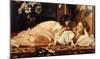 Mother and Child-Frederick Leighton-Mounted Art Print