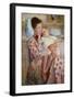 Mother and Child-Mary Cassatt-Framed Art Print