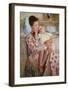 Mother and Child-Mary Cassatt-Framed Art Print