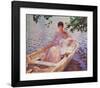 Mother And Child-Edmund Charles Tarbell-Framed Art Print