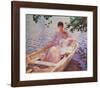 Mother And Child-Edmund Charles Tarbell-Framed Art Print