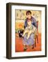 Mother and Child-Pierre-Auguste Renoir-Framed Giclee Print