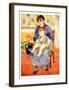 Mother and Child-Pierre-Auguste Renoir-Framed Giclee Print