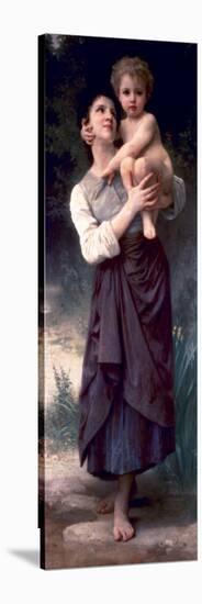 Mother and Child-William Adolphe Bouguereau-Stretched Canvas