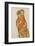 Mother and Child-Egon Schiele-Framed Art Print