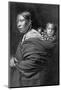 Mother and Child-Edward S^ Curtis-Mounted Photographic Print
