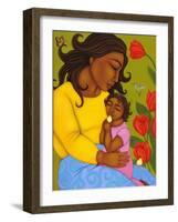 Mother and Child-Tamara Adams-Framed Art Print