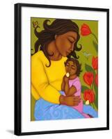 Mother and Child-Tamara Adams-Framed Art Print