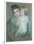 Mother and Child-Mary Cassatt-Framed Giclee Print