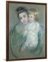 Mother and Child-Mary Cassatt-Framed Giclee Print