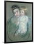Mother and Child-Mary Cassatt-Framed Giclee Print