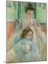 Mother and Child-Mary Cassatt-Mounted Giclee Print