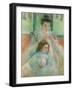 Mother and Child-Mary Cassatt-Framed Giclee Print