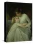 Mother and Child-Emile Munier-Stretched Canvas