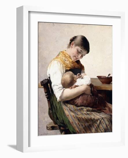 Mother and Child-Georg Jacobides-Framed Giclee Print