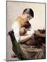 Mother and Child-Georg Jacobides-Mounted Giclee Print