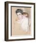 Mother and Child-Mary Cassatt-Framed Giclee Print