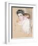 Mother and Child-Mary Cassatt-Framed Giclee Print