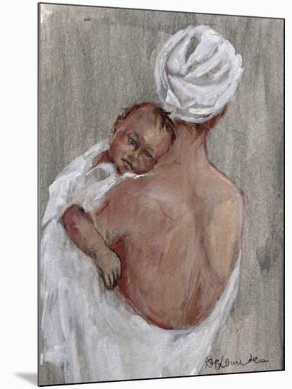 Mother and Child-Rosemary Lowndes-Mounted Giclee Print