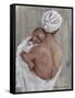 Mother and Child-Rosemary Lowndes-Framed Stretched Canvas