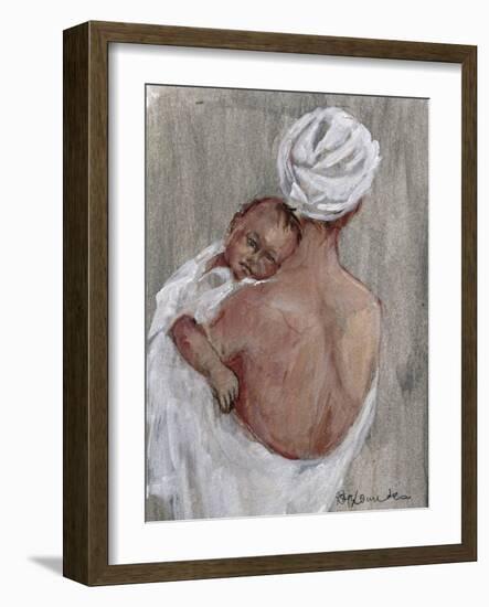 Mother and Child-Rosemary Lowndes-Framed Giclee Print