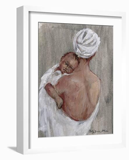 Mother and Child-Rosemary Lowndes-Framed Giclee Print