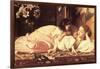 Mother and Child-Frederick Leighton-Framed Art Print