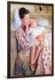 Mother and Child-Mary Cassatt-Framed Art Print