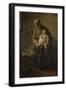 Mother and Child-Albert Neuhuys-Framed Art Print