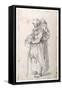 Mother and Child-Jacques Callot-Framed Stretched Canvas