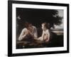 Mother and Child-William Adolphe Bouguereau-Framed Giclee Print