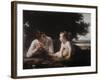 Mother and Child-William Adolphe Bouguereau-Framed Giclee Print