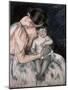 Mother and Child-Mary Cassatt-Mounted Giclee Print