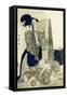 Mother and Child-Kitagawa Utamaro-Framed Stretched Canvas